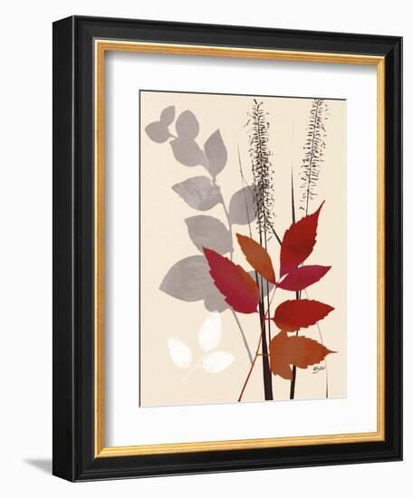 October Leaf 2-Bella Dos Santos-Framed Art Print