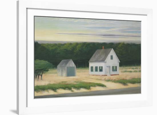 October on Cape Cod, 1946-Edward Hopper-Framed Giclee Print