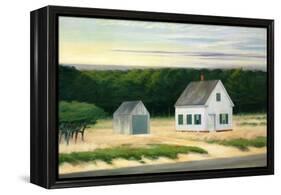 October on Cape Cod-Edward Hopper-Framed Premier Image Canvas