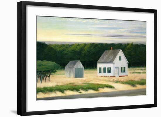 October on Cape Cod-Edward Hopper-Framed Giclee Print