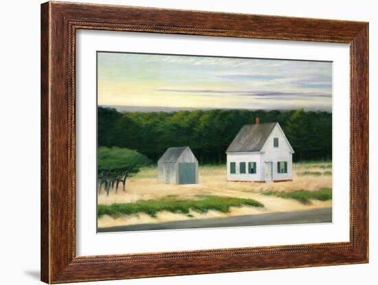 October on Cape Cod-Edward Hopper-Framed Giclee Print