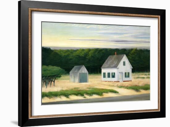 October on Cape Cod-Edward Hopper-Framed Giclee Print