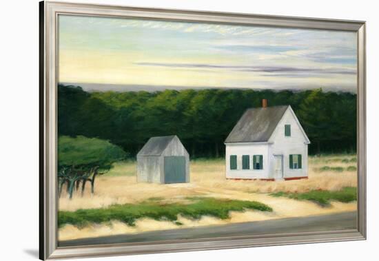 October on Cape Cod-Edward Hopper-Framed Giclee Print