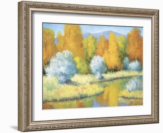 October Reflections-B^ Oliver-Framed Giclee Print