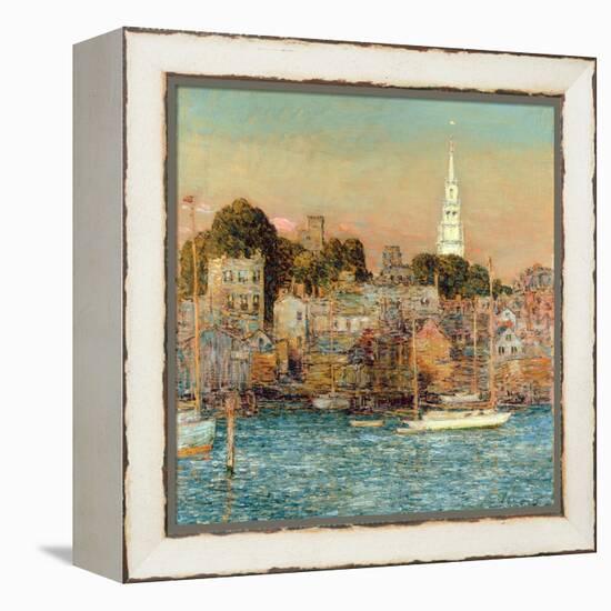 October Sundown, Newport, 1901-Childe Hassam-Framed Premier Image Canvas