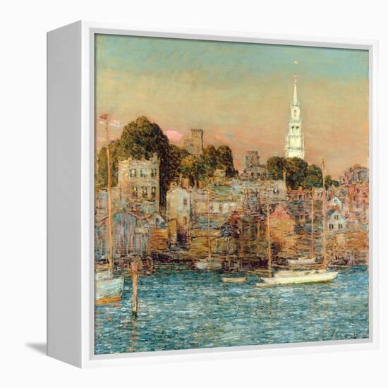 October Sundown, Newport, 1901-Childe Hassam-Framed Premier Image Canvas