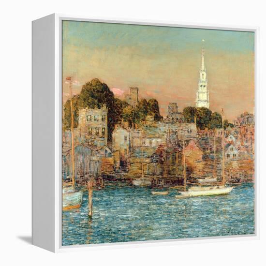 October Sundown, Newport, 1901-Childe Hassam-Framed Premier Image Canvas