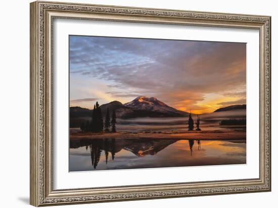 October Sunrise-Ike Leahy-Framed Photographic Print