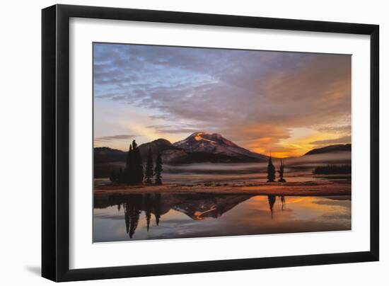 October Sunrise-Ike Leahy-Framed Photographic Print