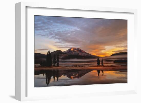 October Sunrise-Ike Leahy-Framed Photographic Print