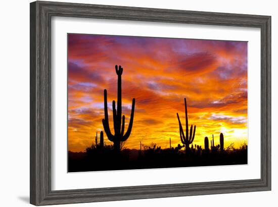 October Sunset-Douglas Taylor-Framed Photographic Print