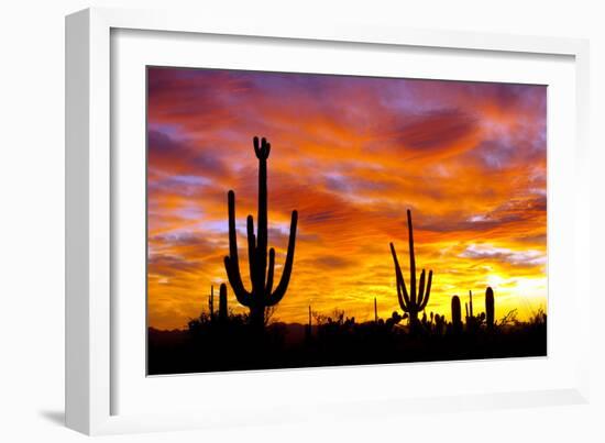 October Sunset-Douglas Taylor-Framed Photographic Print