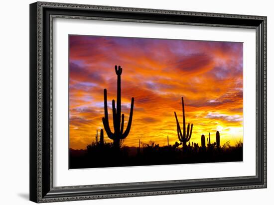 October Sunset-Douglas Taylor-Framed Photographic Print