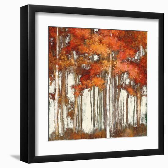 October Woods Light-Julia Purinton-Framed Art Print
