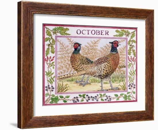 October-Catherine Bradbury-Framed Giclee Print