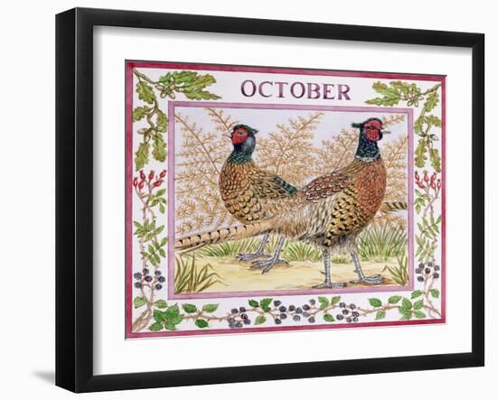 October-Catherine Bradbury-Framed Giclee Print