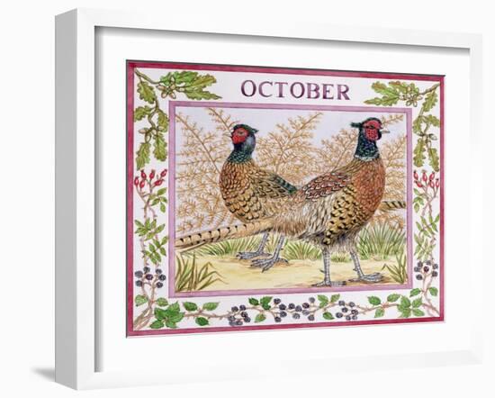 October-Catherine Bradbury-Framed Giclee Print