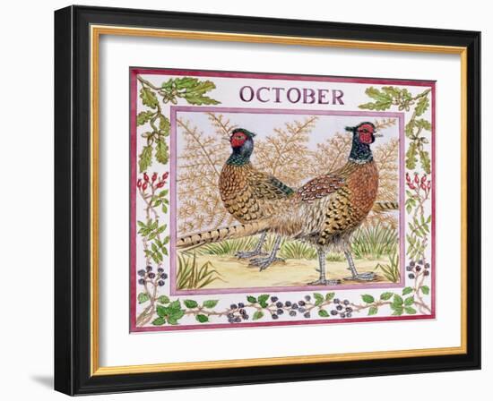 October-Catherine Bradbury-Framed Giclee Print