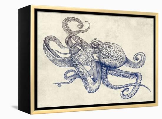 Octoflow-Rachel Caldwell-Framed Stretched Canvas