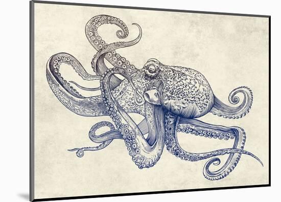 Octoflow-Rachel Caldwell-Mounted Art Print