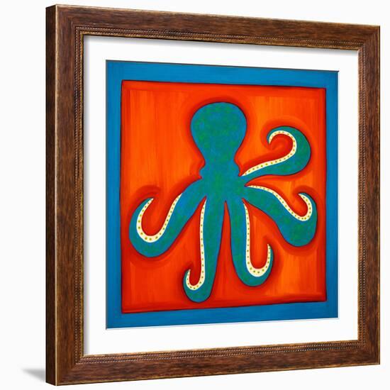 Octopus;1998,(oil on linen)-Cristina Rodriguez-Framed Giclee Print