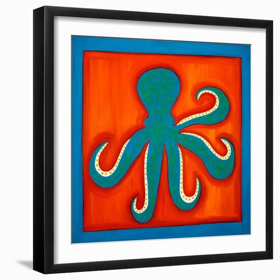 Octopus;1998,(oil on linen)-Cristina Rodriguez-Framed Giclee Print