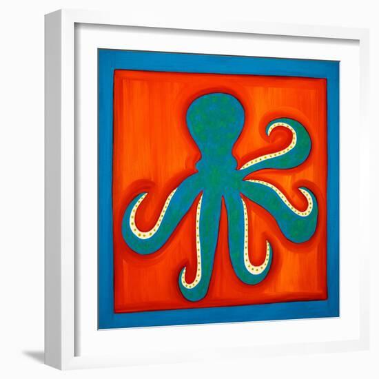Octopus;1998,(oil on linen)-Cristina Rodriguez-Framed Giclee Print