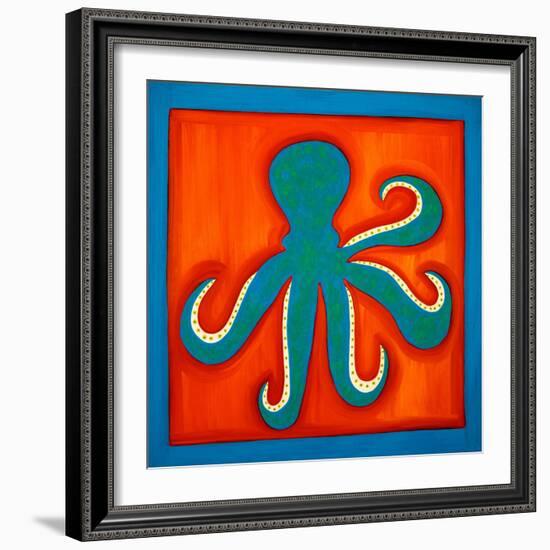 Octopus;1998,(oil on linen)-Cristina Rodriguez-Framed Giclee Print