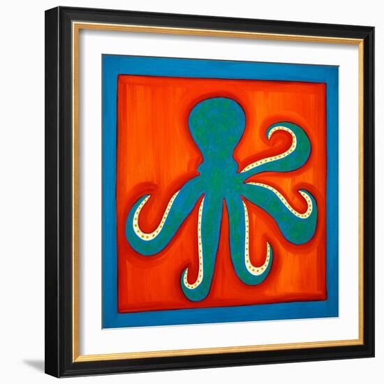 Octopus;1998,(oil on linen)-Cristina Rodriguez-Framed Giclee Print