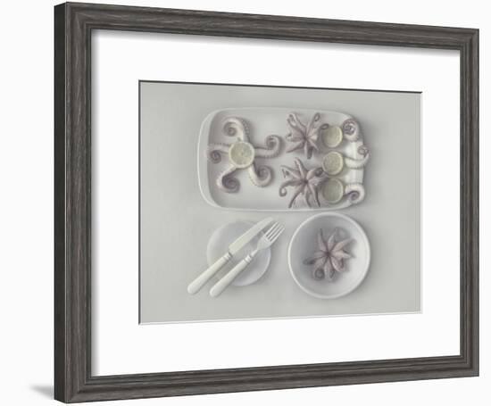 Octopus 2-Dimitar Lazarov-Framed Giclee Print