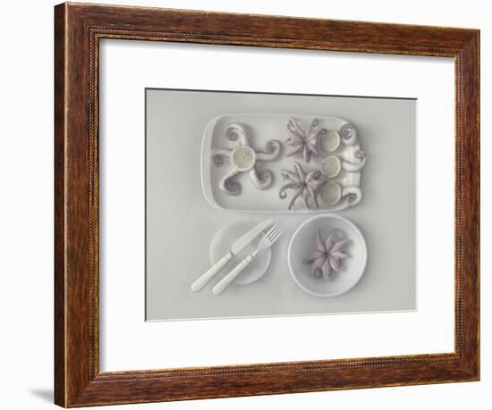 Octopus 2-Dimitar Lazarov-Framed Giclee Print