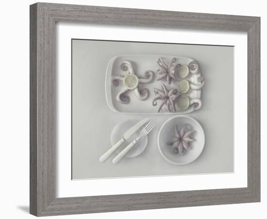 Octopus 2-Dimitar Lazarov-Framed Giclee Print