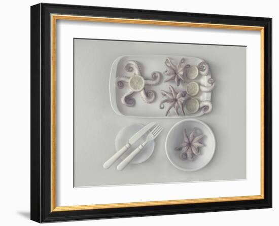 Octopus 2-Dimitar Lazarov-Framed Giclee Print