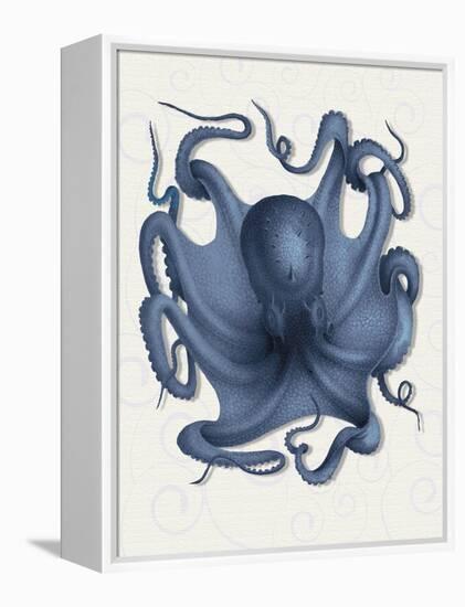 Octopus 5-Fab Funky-Framed Stretched Canvas