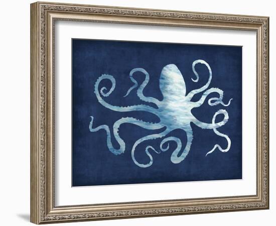 Octopus Blues-Edward Selkirk-Framed Art Print