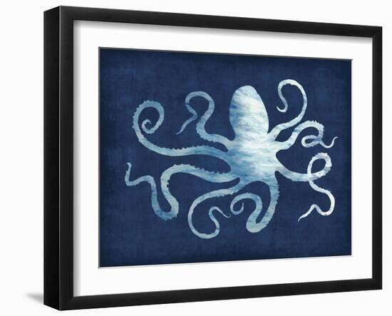 Octopus Blues-Edward Selkirk-Framed Art Print