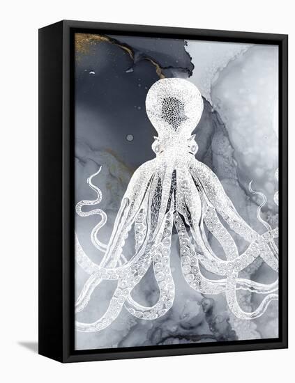 Octopus Ink I-Christine Zalewski-Framed Stretched Canvas