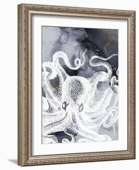 Octopus Ink II-Christine Zalewski-Framed Art Print