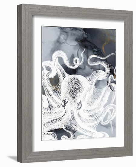 Octopus Ink II-Christine Zalewski-Framed Art Print