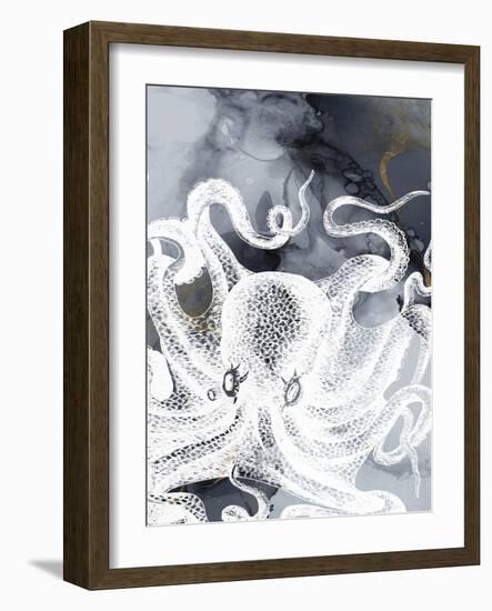 Octopus Ink II-Christine Zalewski-Framed Art Print