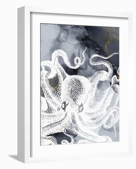 Octopus Ink II-Christine Zalewski-Framed Art Print