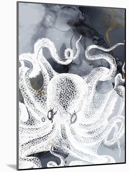 Octopus Ink II-Christine Zalewski-Mounted Art Print