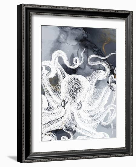 Octopus Ink II-Christine Zalewski-Framed Art Print