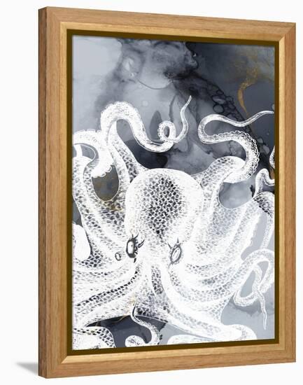 Octopus Ink II-Christine Zalewski-Framed Stretched Canvas