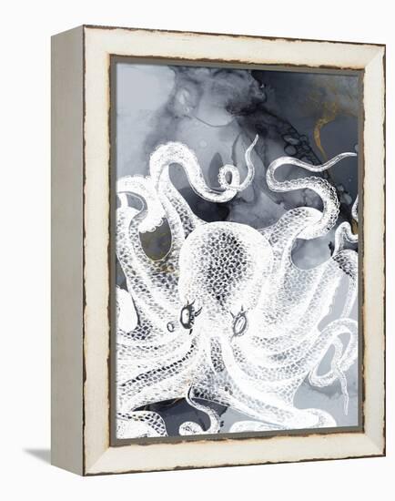 Octopus Ink II-Christine Zalewski-Framed Stretched Canvas