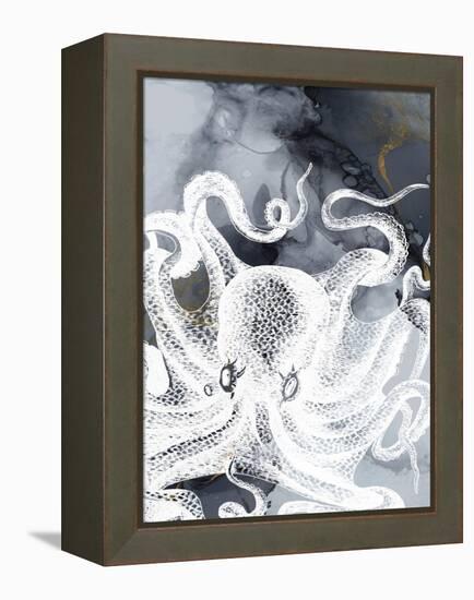 Octopus Ink II-Christine Zalewski-Framed Stretched Canvas