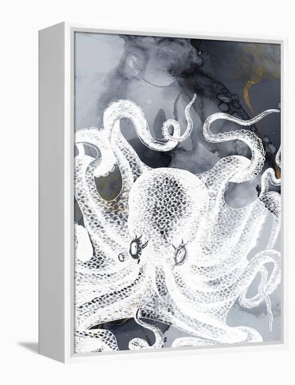 Octopus Ink II-Christine Zalewski-Framed Stretched Canvas