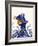 Octopus Nautical Hat-Fab Funky-Framed Art Print