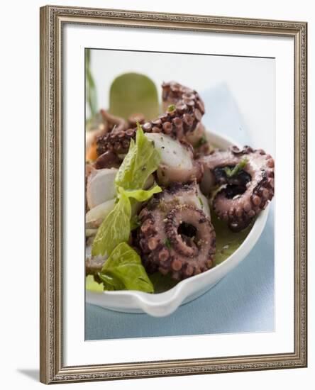 Octopus Salad with Celery-null-Framed Photographic Print