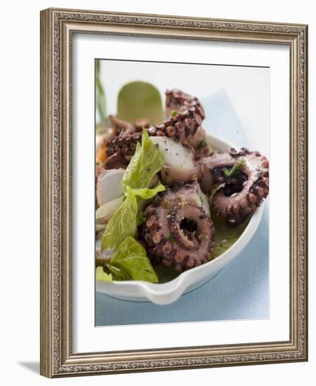 Octopus Salad with Celery-null-Framed Photographic Print